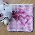 Heart to Heart Washcloth