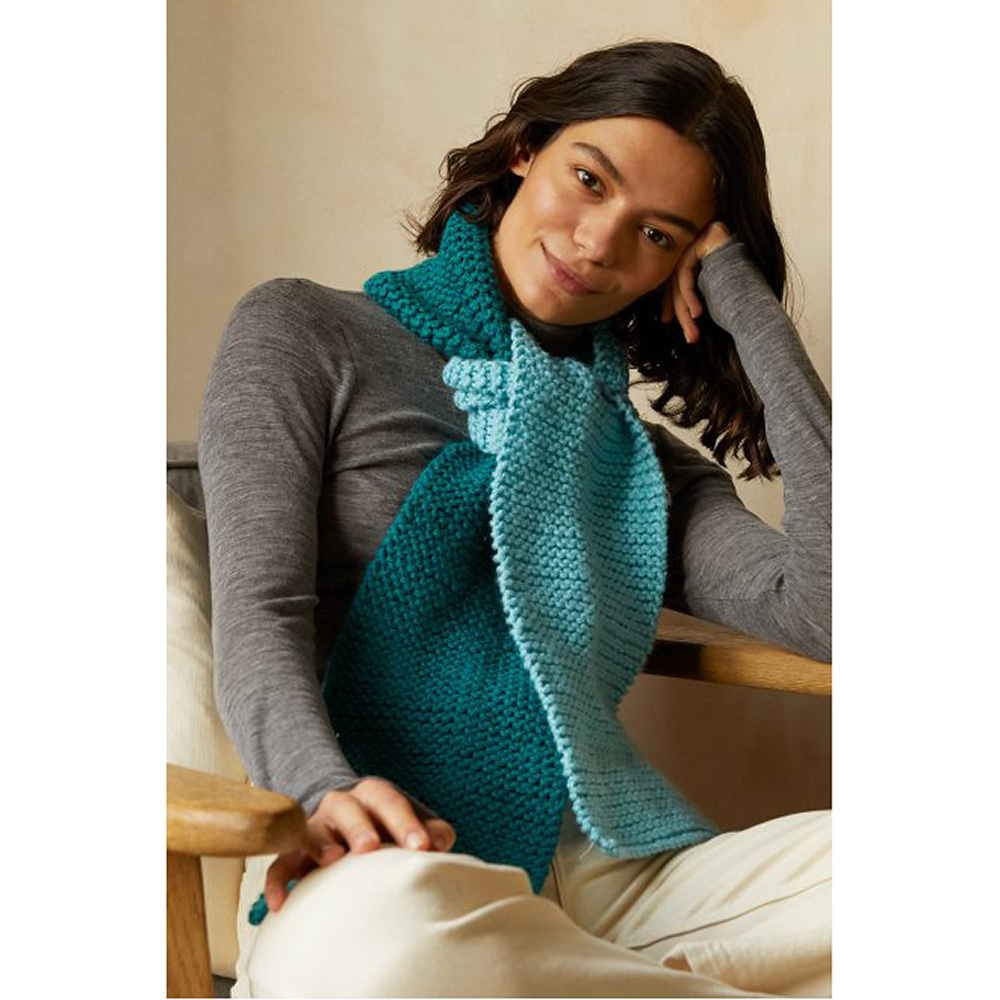 DMC Mindful Making The Serene Scarf Knitting Kit - 18cm x 160cm - view 6