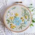 Tamar Blossoming Garden Embroidery Kit - 4in