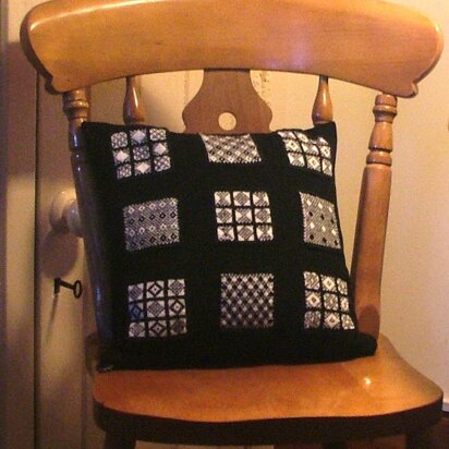 Sanquhar Sampler Cushion