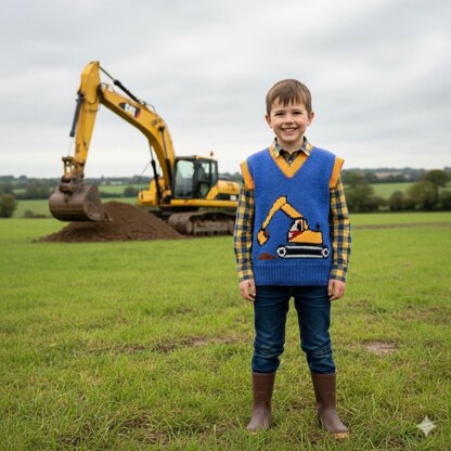 Digger / excavator sweater
