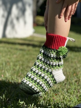 Crochet Christmas Stocking