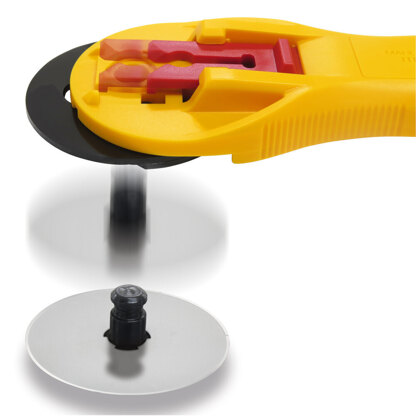 Olfa Rotary Cutter: 45mm: Yellow