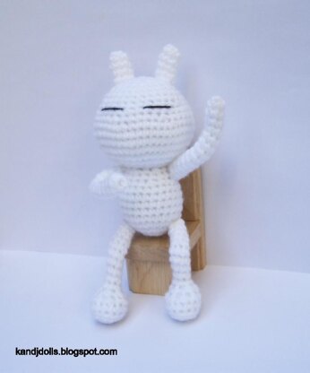 Tuzki - Easy Amigurumi crochet pattern