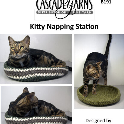 Kitty Napping Station in Cascade Magnum - B191 - Free PDF