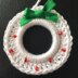 White Wreath Tree Decoration