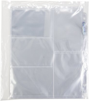 Ultra Pro 8.5"x11" Refill Pages 10/Pkg - For 3.5"X5.25" Photos