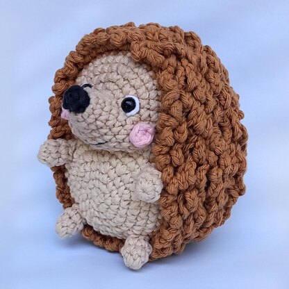 No Sew Beaded Fidget Hedgehog Crochet Pattern