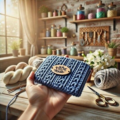 Crochet Card Holder Pdf + Video Tutorial