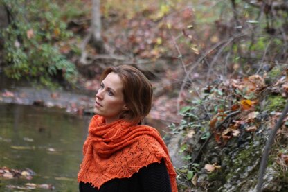 Carrot Cake Shawl