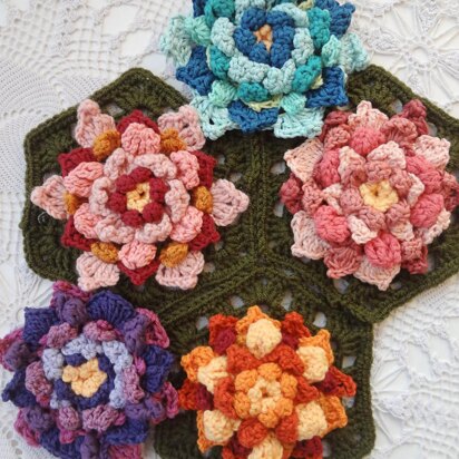 Flowers of Eden Hexagon