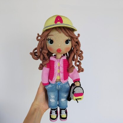 Amigurumi doll outfits pattern, Doll clothes crochet pattern, Crochet doll costume 30 cm/11,8 inch (English, Deutsch, Français)