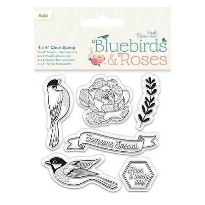 West Designs Bluebirds & Roses Bundle Pack