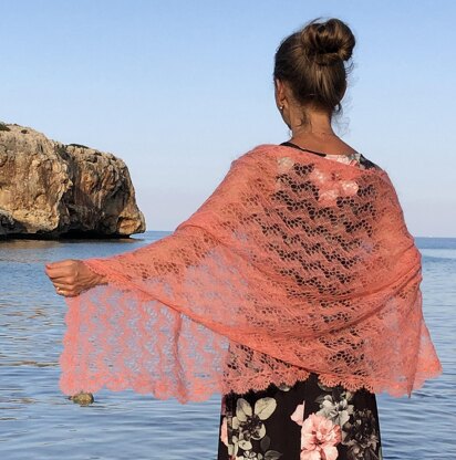 DANIELLE Lace Shawl