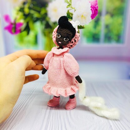 Amigurumi doll, crochet doll, crochet bunny, Baby Ruth
