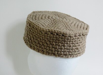 Pill Box Hat Chunky Crochet