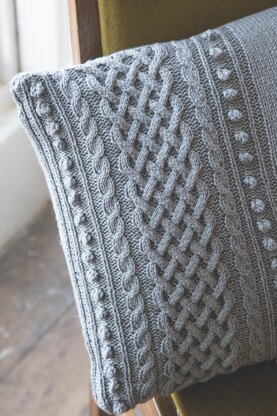 Square Aran Cushion