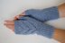 Leaves Fingerless Gloves