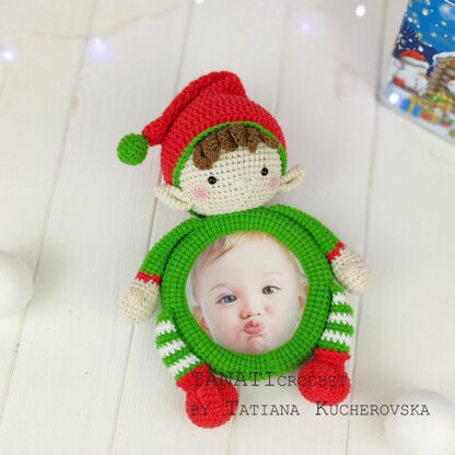 Crochet Pattern “Photo Frame ELF”