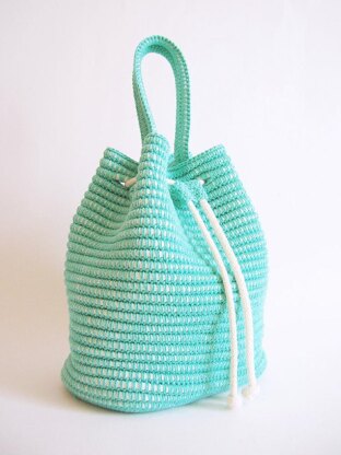 Drawstring bag.