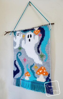 Ghosts of the Blue Lagoon Wall Hanging