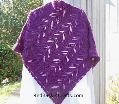 Cedar Leaf Shawl