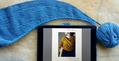 Something blue shawl