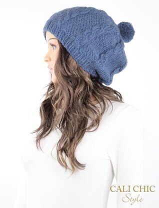 Leah Knit Pompom Hat #814