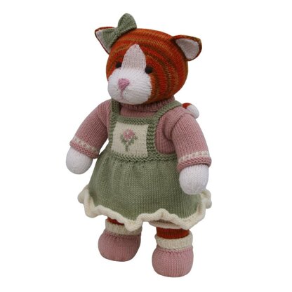 Flower Pinafore Outfit (Knit a Teddy)