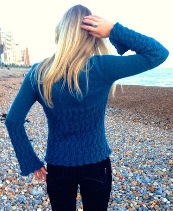 Lacy Cabled Sweater