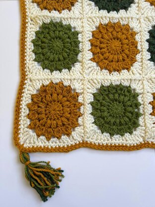 Rustic Harmony Baby Blanket