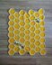 Bee Happy Honeycomb Baby Blanket Lapghan Crochet Pattern