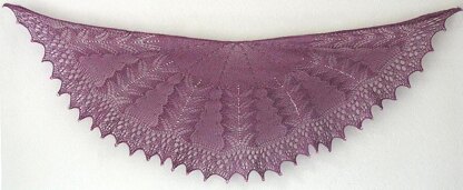 K849-Doodling in Lace Shawlette