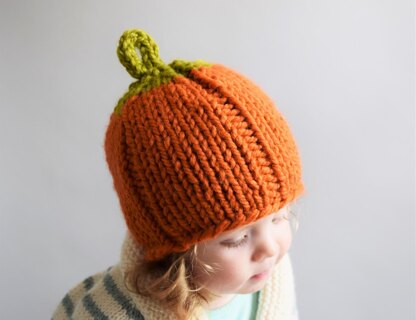 Chunky Pumpkin Hat