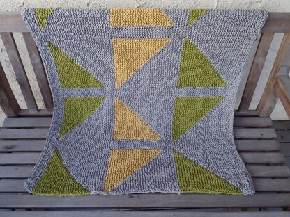 Triangles Baby Blanket