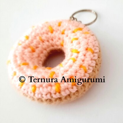 Donut keychain