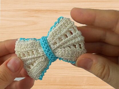 Crochet Bow Pdf + Video Tutorial