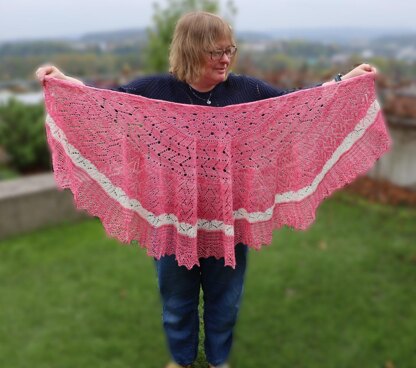 What the Heart wants Shawl