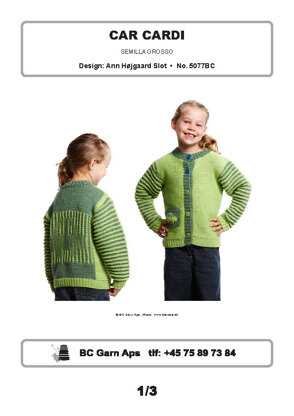 Car Cardi in BC Garn Semilla Grosso - 5077BC - Downloadable PDF