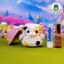 Calico Cat Lip Balm Keychain