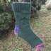 Cabled Sea Turtle Socks