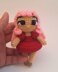 Red Rainbow Crochet Doll Pattern 3 Levels in 1
