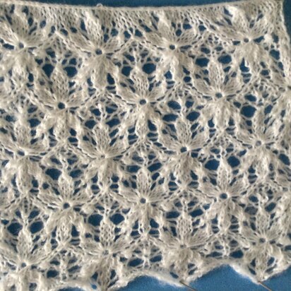 Flower Meadow lace pattern