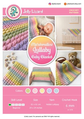 Marshmallow Lullaby Baby Blanket