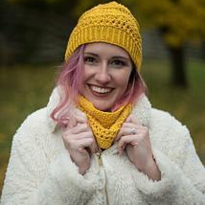 Knitting at the Library Hat