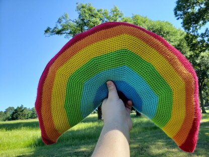 Rainbow Cuddles Pillow