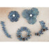 Prima Marketing Metal Trinkets - Flowers & Vines 5/Pkg