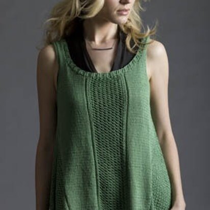 Spring Break Trapeze Tank in Tahki Yarns Cotton Classic Lite