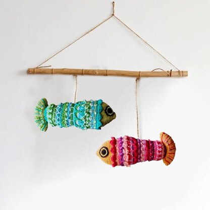 Assorted Stitches Fish