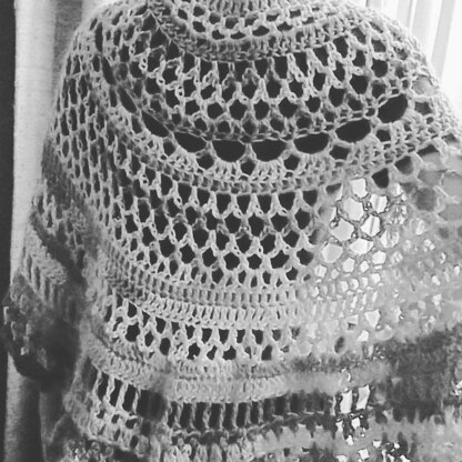 Matilda's half circle shawl